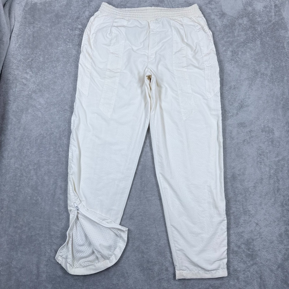 Vintage Nike Air Jordan 90s Windbreaker Track Pants Mens Large Ankle Zip RARE